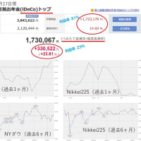 iDeCo(イデコ)、NISAの運用経過公表！（2025年1月）