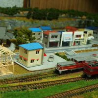 1/150 　建築中建物を作ってみた