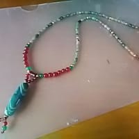 印度瑪瑙のネックレス