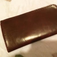 革細工　長財布＿ボルドー
