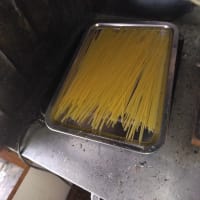 スパゲッティの準備