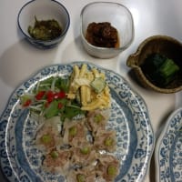 夜ごはん。