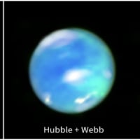 海王星のオーロラ
