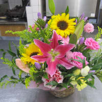 KLAのOBの皆様、お花をありがとう！