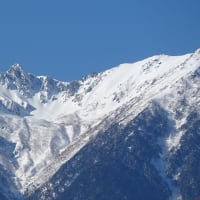 冬晴れの駒ケ岳