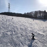 ２０２５スキー２０日目かぐらスキー場はザク雪