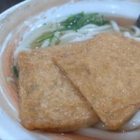 【鳴門うどん】きつねうどんとチキンカツ丼。