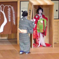 歌舞伎舞踊「京人形」を観ながら