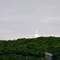 2025.07.11(金)AM06:57の藻岩山・平和祈念塔・手稲山・三角山・円山
