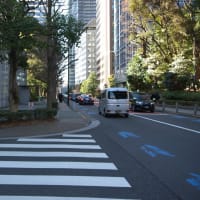 １月の六本木一丁目：米国大使館前からアークヒルズ麻布仙石山森タワー前へ　ＰＡＲＴ２