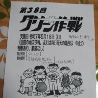 町内会クリーン作戦の巻