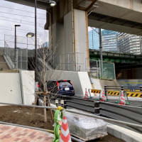 東京の痕跡　補助第163号線（区役所通り）拡幅工事