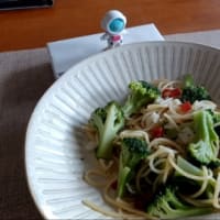 晴れ/ブロッコリーのパスタ