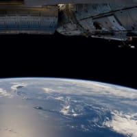 国際宇宙ステーション（ISS）からの眺め