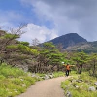 「１日．病み上がりは韓国岳」