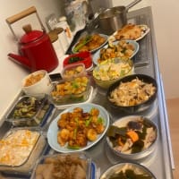 西武線に乗って　今日の出張料理