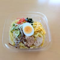 今年初めての冷やし中華