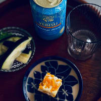 プールあがりは華やかなYEBISUでちょい飲み。
