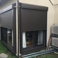 【再掲　防犯】【防音、防犯にはコレ！後付けシャッターでパンパカパーン♪】