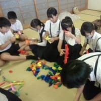 2025.7.9　平和の折り鶴の昇華再生（６年生）