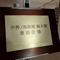 『伊勢ノ海部屋　錦木関　激励会』