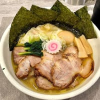 Weekdayの麺処巡り 手打ち蓮 で 全部のせ塩