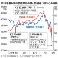 近事片々 / 売りが売りを呼ぶ「パニック」に陥った…　/　毎日新聞