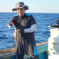 汐巻で、魚～イカのリレー釣り(2025/6/29)