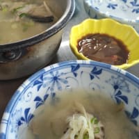 富山で冬の日本海のたら汁