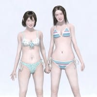 人物の3DCG 比較してみた 五回目