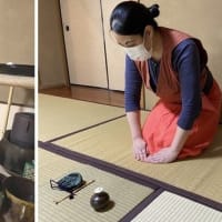 行の行台子の稽古