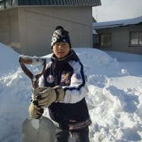 ぶなの森の冬休み　５日目　雪の村づくり