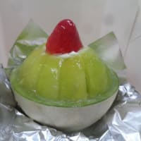今年も始まりました！　ピエスドールさんのプリンセスメロンのケーキ