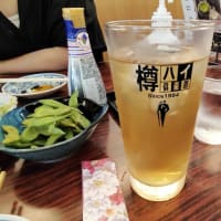 |M3427|巣鴨地蔵通りに入って1～2分の『地蔵蕎麦大橋屋』に夕方家内とお邪魔。生ビ＆えだまめ＆みそおでん＆板わさで開始し、地蔵せいろそばと海老天せいろそばをシェアして頂きました！