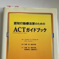 ACT（アクセプタンス＆コミットメント・セラピー）