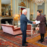 ブータン国王、スウェーデン訪問