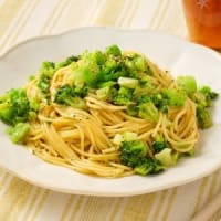 まるごとブロッコリーのアーリオオーリオスパゲッティ