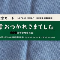 東京都議会議員選挙