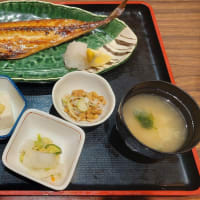 今日も焼魚定食