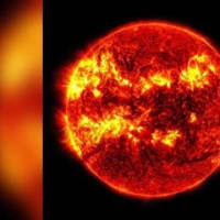 今周期最強の太陽フレアを観測、オーロラ発生させたフレアと同じ場所で発生This solar flare has a big impact on Earth.