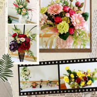 クレイフラワーの展示会🌻