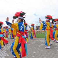 東北絆まつりその１　竿燈とさんさ踊り