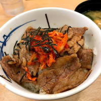 キムカル丼 at Matsuya (松屋 代々木店)