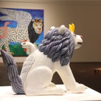 三沢厚彦さん「ANIMALS IN NIIHAMA」展。