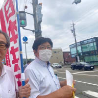 最高裁、自民党公明党政権の生活保護費減額は違法、と判断❣️参院選へ、民医連後援会など宣伝行動、医療介護を支える予算に❣️再稼働反対金曜行動でスピーチ。