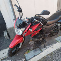 ヤマハ　フェザー125納車