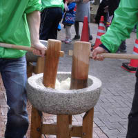 楽しい餅つき大会
