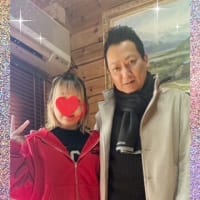 入院前に娘が会いに来てくれた(^^♪写真up