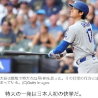 大谷翔平の32号特大スプラッシュ弾をゲットしたのは34歳の郵便配達員 ド軍記者が直撃「保管するか、売却するかはまだ決めていない」