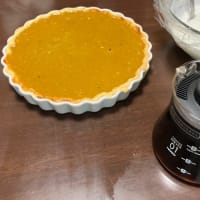 久しぶりのかぼちゃパイ